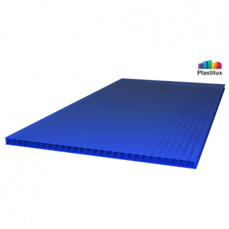 Сотовый поликарбонат ULTRAMARIN, цвет синий, размер 2100x6000 мм, толщина 3,5 мм